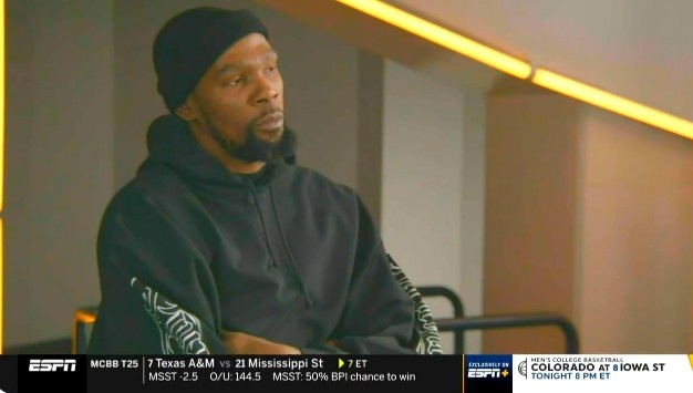  還打多久退役？KD：目前無法預(yù)測終點 可能會發(fā)生也可能不會