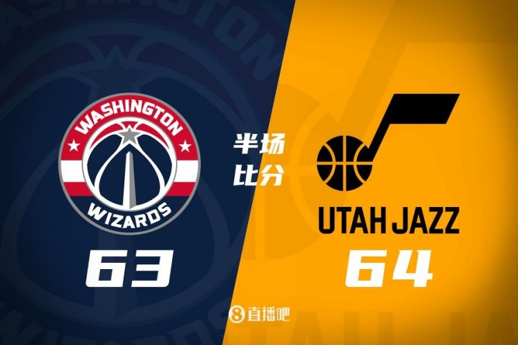  狀元之爭(zhēng)！半場(chǎng)戰(zhàn)報(bào)：奇才63-64落后爵士 薩爾20分&塞克斯頓16分
